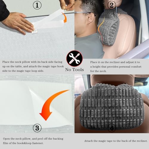 Headrest Memory Foam Pillow, Supportive Pillow - Image 7