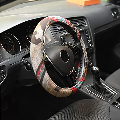 Universal 15inch Ethnic Style Baja Blanket Steering Wheel Cover - Image 3