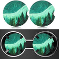2 Pack Car Cup Holder Coaster, 2.63 inch Anti Slip Insert Absorbent Ceramic Car by Heainaiyoo