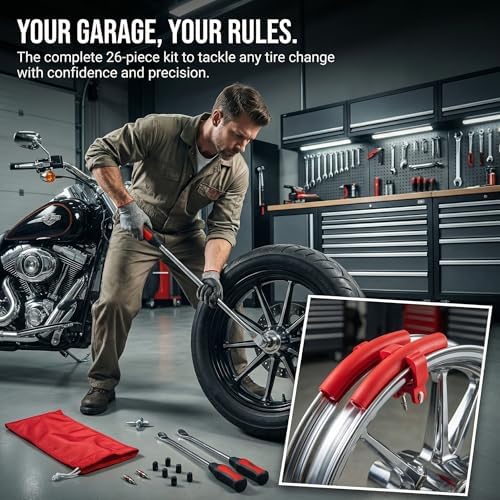 11.5" Tire Spoon Kit, Motorcycle - Image 4