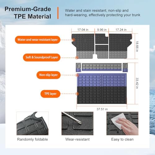 powoq Cargo Mat & Backrest Mats Compatible - Image 5