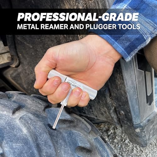 Slime 20503 Flat Tire Repair Reamer Plugger Kit, Heavy Duty, Complete 40 Piece - Image 3