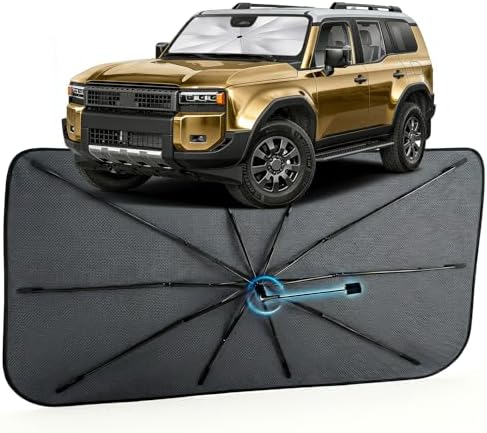 Car Windshield Sun Shade Umbrella by MakeLifeBetter