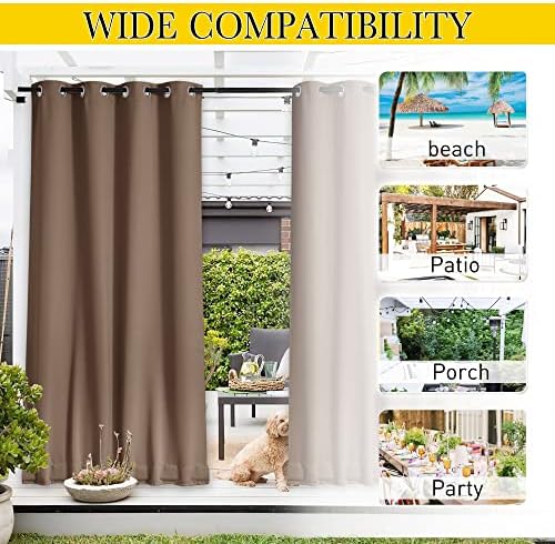 NICETOWN Windproof Outdoor Curtains - Image 5