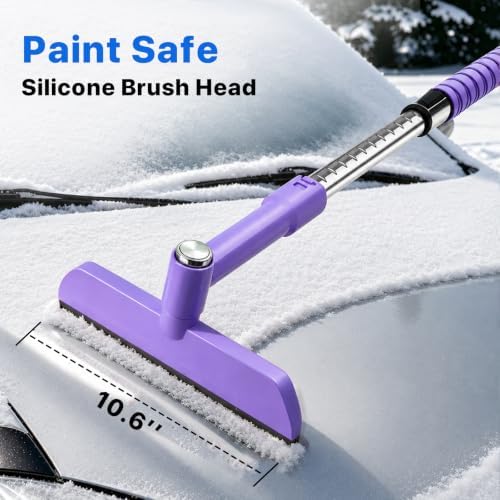 48 in Extendable Snow Brush and Ice Scraper - Image 3