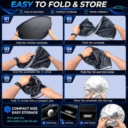 2026 Upgraded Front Side Window Shade - Image 4