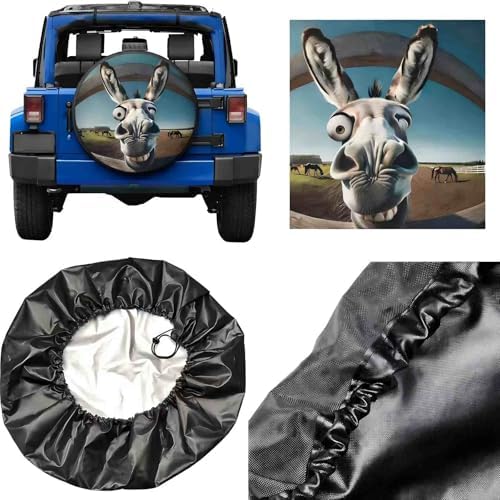 Spare tire Covers 17 inch for Trailers RV Spare tire Cover Wheel Sun Protectors - Image 6