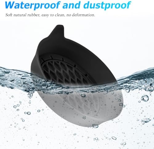 Zpana 4PCS 3.15 Inch Car Cup Holder Coasters Silicone Non-Slip Black - Image 3