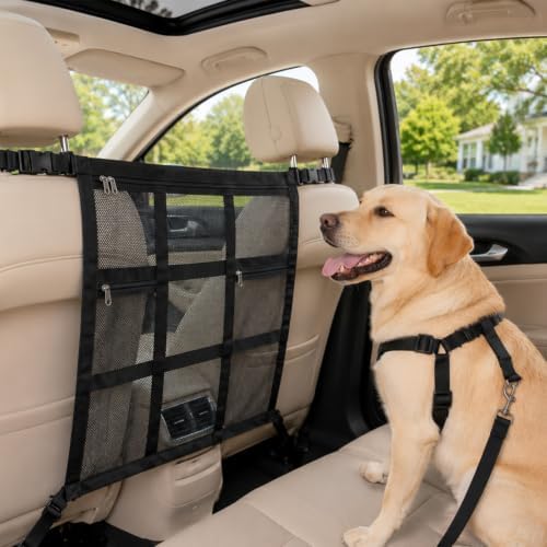 Dog Car Barrier Divider Net - Image 5