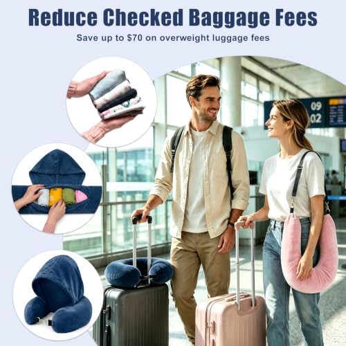 Stuffable Travel Neck Pillow - Image 3