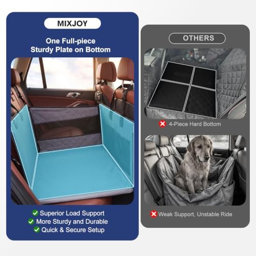 MIXJOY Dog Car Seat for Large Medium Dogs - - Image 7