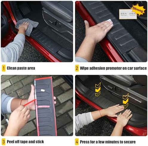 Door Sill Protector for 2021-2025 2026 Ford F150 SuperCrew Cab - Image 5