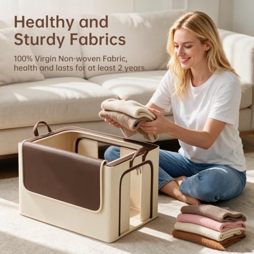 Clothes Storage Bins, 3 Openings - Image 7