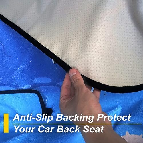 Back Seat Cover for Car Trucks Van SUV Jeep, Waterproof Rear Bench Towel Seat - Image 5