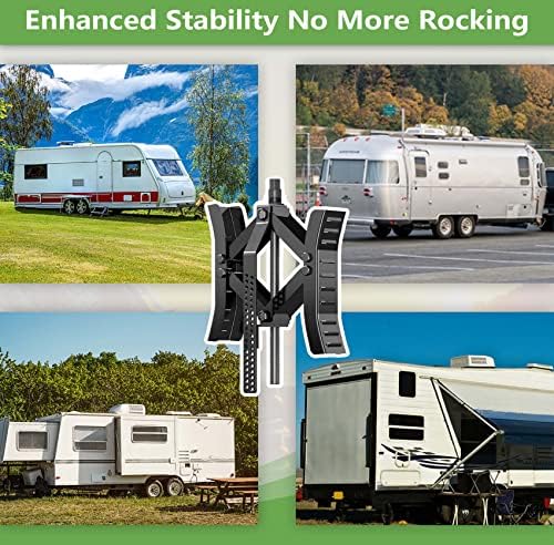 RVPNR217B RV Wheel Chock Stabilizer, Camper x chocks Travel Trailer, Wheel - Image 6