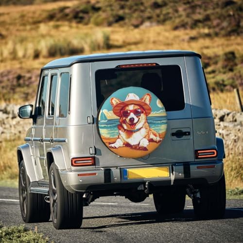 Funny Dog Spare Tire Cover Wheel Protectors - Image 7