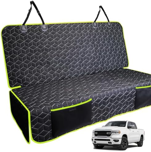 Dog Car Seat Covers for Ford f150/Ram1500/Nissan Frontier/Toyota Tacoma/GMC by Meginc