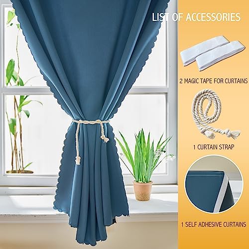 JILRON Magic Tape Stick on Portable Curtains - Image 6