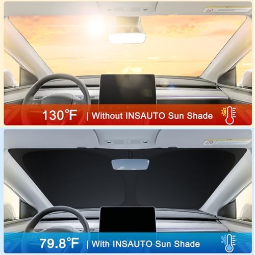 INSAUTO Windshield Sun Shade for Mini Countryman Cooper F60 2017-2026 - Image 3