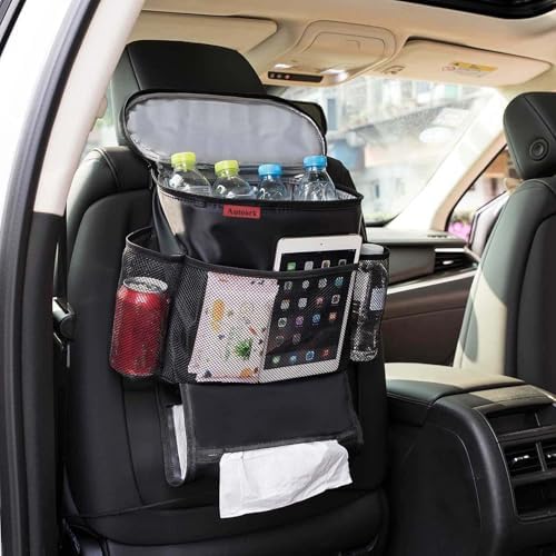AUTOARK Car Seat Back Organizer and Cooler Set, Bigger-Capacity by AUTOARK