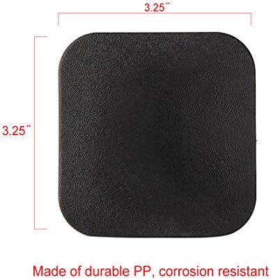 CZC AUTO Trailer Hitch Cover, 2 inch Tow Receiver Tube Plug Cap - Image 6