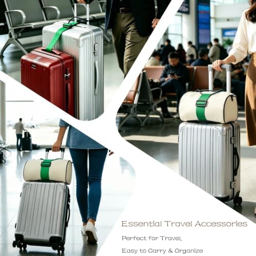 2Pack Adjustable Luggage Straps - Image 2