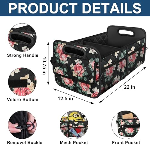 Deosk Car Trunk Organizer and Storage - Image 3
