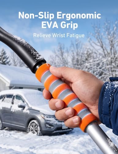 AstroAI 40" 2-in-1 Detachable Snow Brush & Ice Scrapers - Image 6