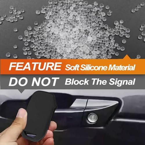 Silicone Key Fob Cover Fit for Hyundai Sonata Santa Fe Tucson Ioniq Palisade - Image 4