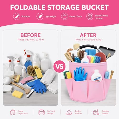 17L Portable Cleaning Caddy - Image 3