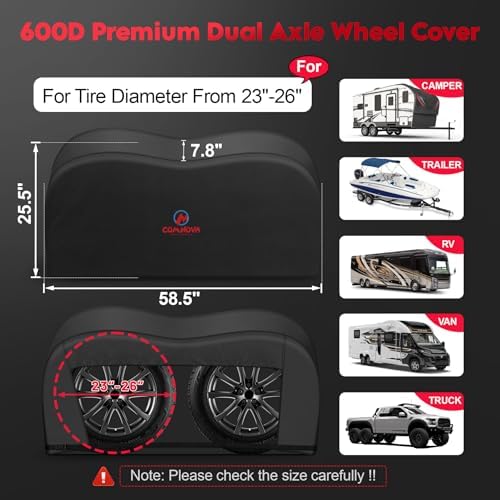 Comnova RV Tire Cover 2 Pack - Image 2