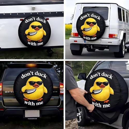 Duck Spare tire Cover 16 inch for RV Trailers - Image 3
