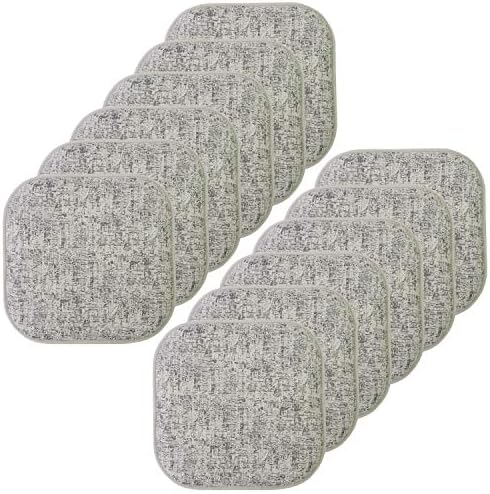 Sweet Home Collection Chair Cushion Memory Foam Pads Honeycomb Pattern Slip Non by SweetHomeCollection