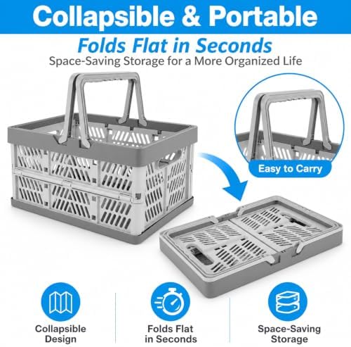 3 Pack Collapsible Storage Basket - 20L - Image 5