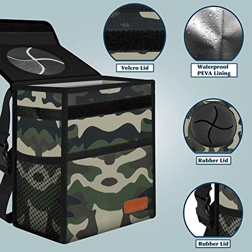 Car Trash Can Leak Proof Car Trash Bag Waterproof Car Garbage Can - Image 5