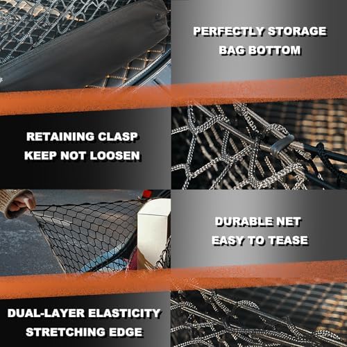 Cargo Net for Subaru Forester SK Car Trunk Rear Tailgate Touring Netting - Image 6