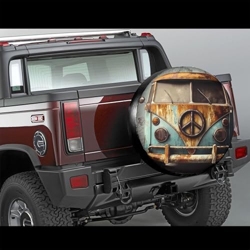 Car Spare Tire Cover Wheel Protectors Weatherproof Sun Protection Covers - Image 6