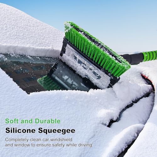SEAAES 41 Inch Snow Brush and Ice Scraper - Image 4