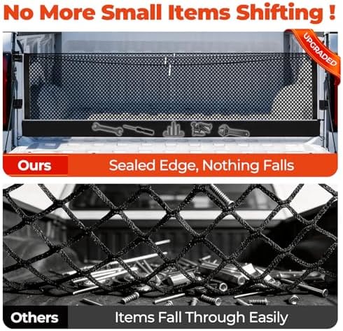3-Layer Cargo Net for Dodge RAM1500/2500/3500 2019-2026, Zoned Storage Use - Image 5