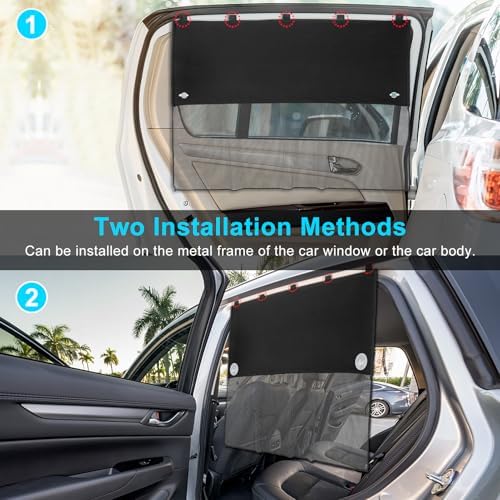 Car Window Shades, Car Curtains - Image 3