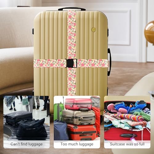 Luggage Straps for Suitcases, Travel Adjustable Belt - Image 6
