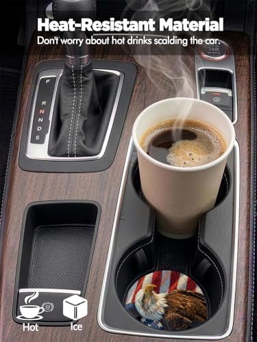 WOCOCN Car Coasters for Cup Holders - Image 3