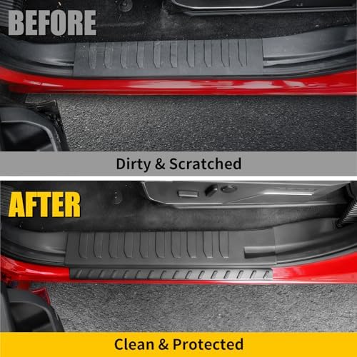 Door Sill Protector for 2021-2025 2026 Ford F150 SuperCrew Cab - Image 2