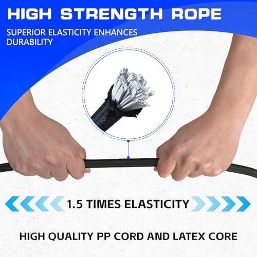 Bungee Cords with Carabiner, 36 inch Bungee Cords Heavy Duty Outdoor, 1/3 Inch - Image 4