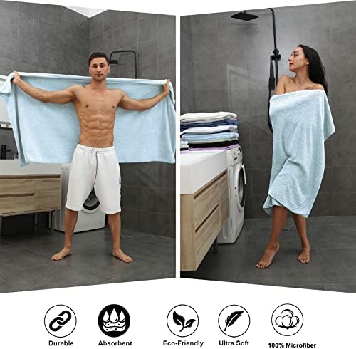 Extra Large Bath Towel Sheet Set 35x70 Inches - Image 5