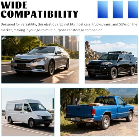 Highly Elastic Cargo Nets for SUV - Image 7
