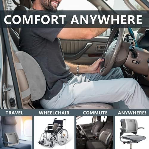 ComfiLife Lumbar Support Back Pillow Office Chair and Car Seat Cushion - Image 6