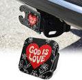 2" Trailer Hitch Cover Rubber Receiver Tube Cap Trailer Hitch Covers by Unknown