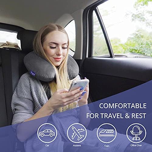 Travel Pillow Memory Foam for Airplanes - Image 3