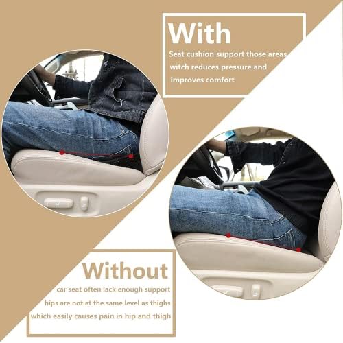 Livtribe Car Seat Cushion, Comfortable Wedge Seat Cushions - Image 3